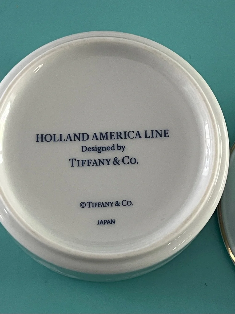 Tiffany & Co. Trinket Box Japan 2011 Holland America line